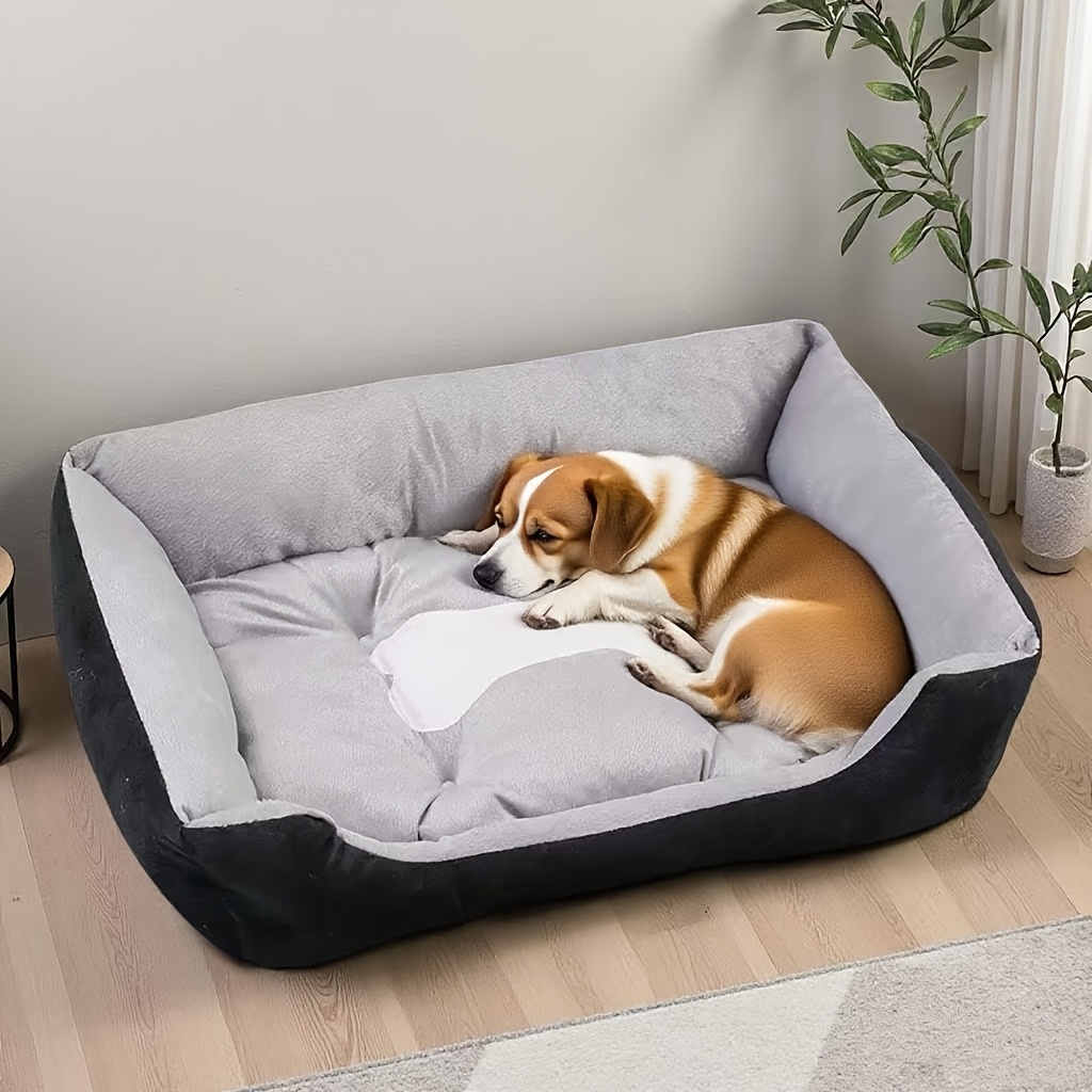 new summer     bed multi size design for small to large dogs and cats deep sleep mat   use thick polyester filling   fabric plush warm padding suitable for 2 3 pets simultaneously 16 indoor scenes Product details 6