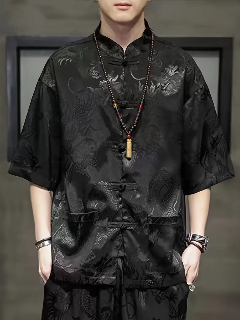 chinese stand and top for summer outerwear details 5