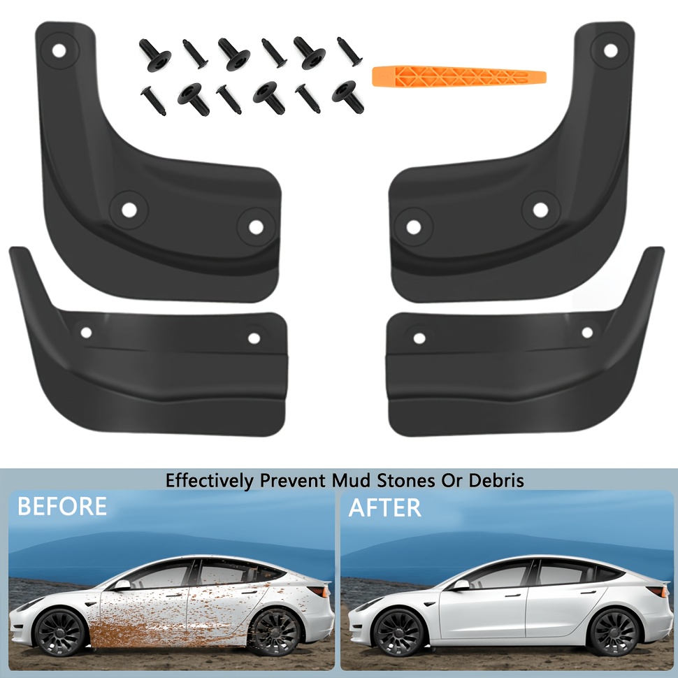 TEMU 2026 pour TESLA Model 3 Highland, Extensions, Étendoirs de Roue [Protection de la Peinture, Pas de Perçage , Kits de Carrosserie