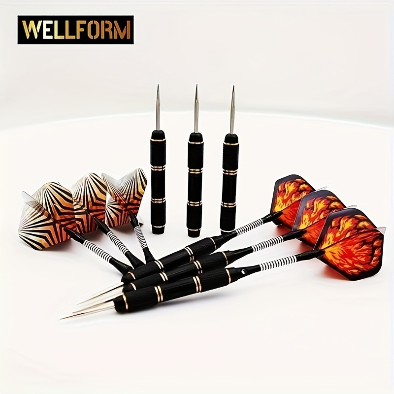 12pcs Professional Stainless Steel Darts Set