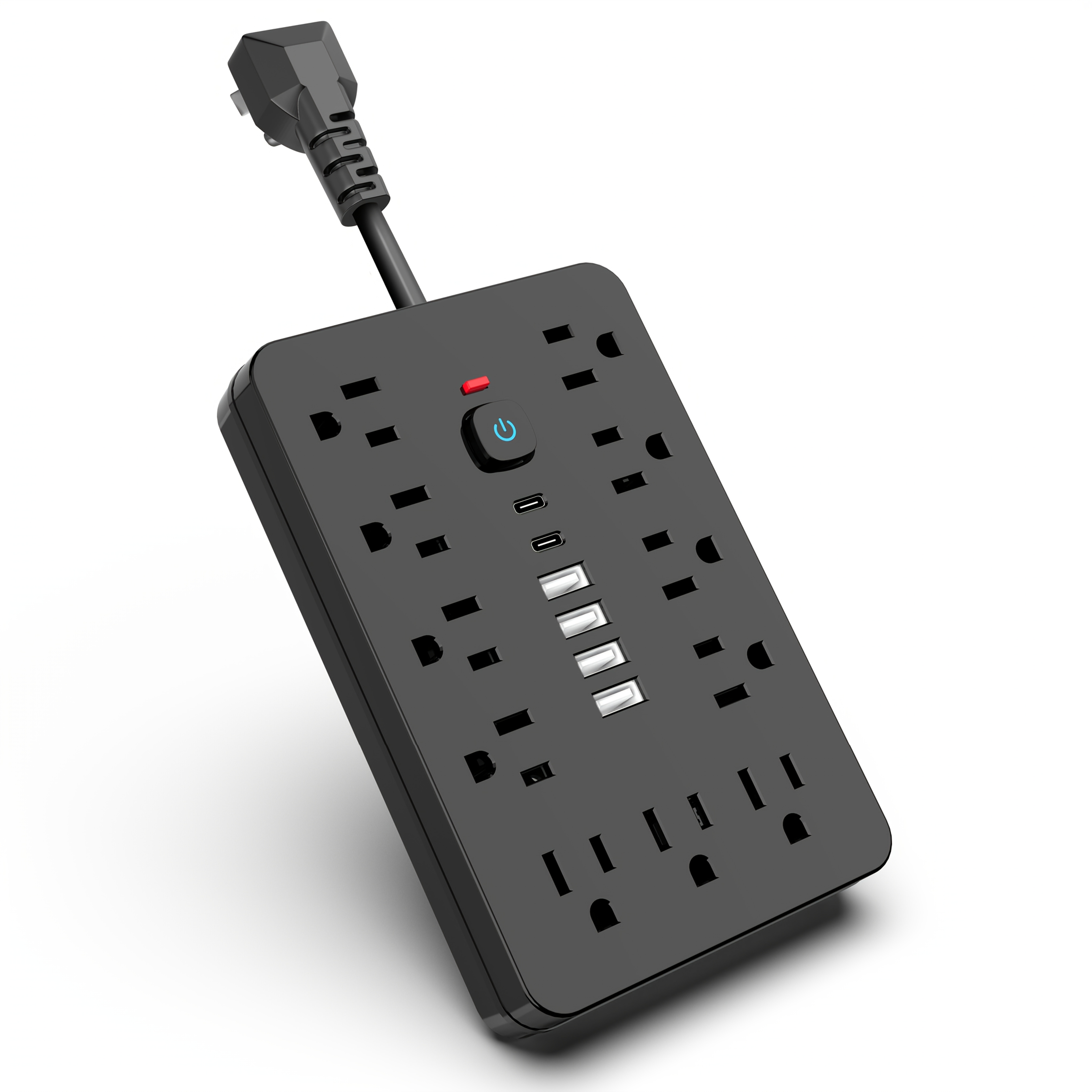 17-in-1 Power Strip with 11 Sockets & USB Ports