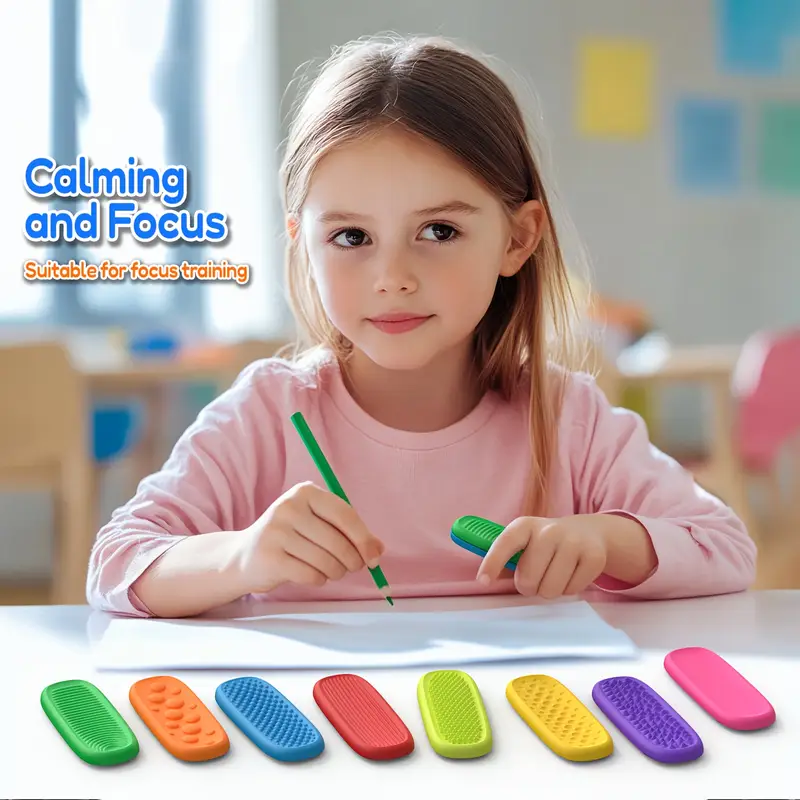 4/8/16pcs Jouets Sensoriels Anti-Stress - Jouets Relaxants avec Ventouses, Matériau en Silicone pour Soulager le Stress et la Relaxation, Ajouts Relaxants, Design Ludique, Texture Douce. Couleur 4/8/16pcs Jouets Sensoriels Anti-Stress - Jouets Relaxants avec Ventouses, Matériau en Silicone pour Soulager le Stress et la Relaxation, Ajouts Relaxants, Design Ludique, Texture Douce. Couleur