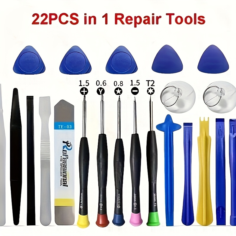 TEMU 22pcs Phone Disassembly Tool Kit For And Android Devices, Phone Repair Tool Set
