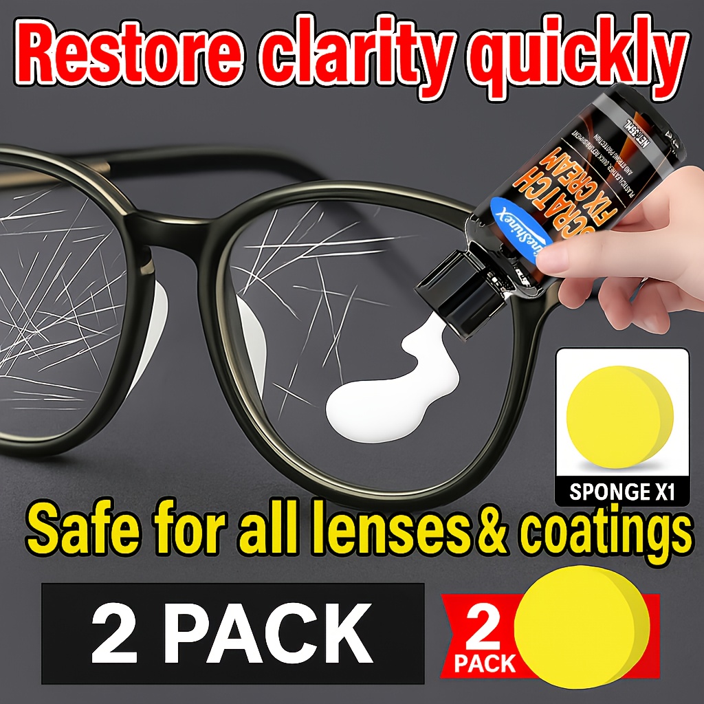 kineshinex scratch repair kit pack glass lens polishing Temu