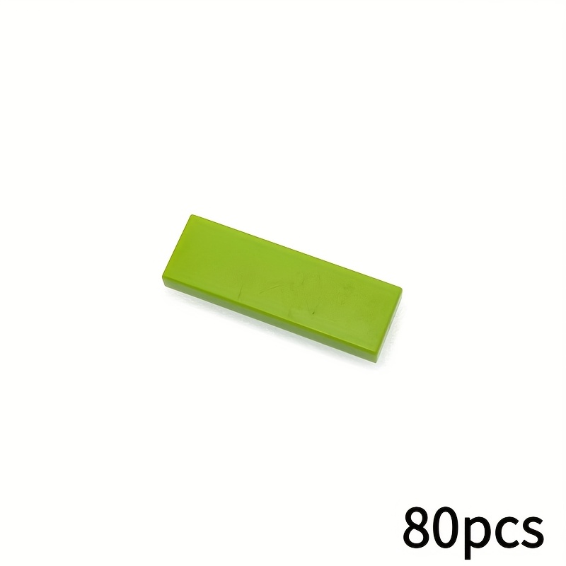 80pc 1x3 Flat Bricks for MOC Building Blocks 63864