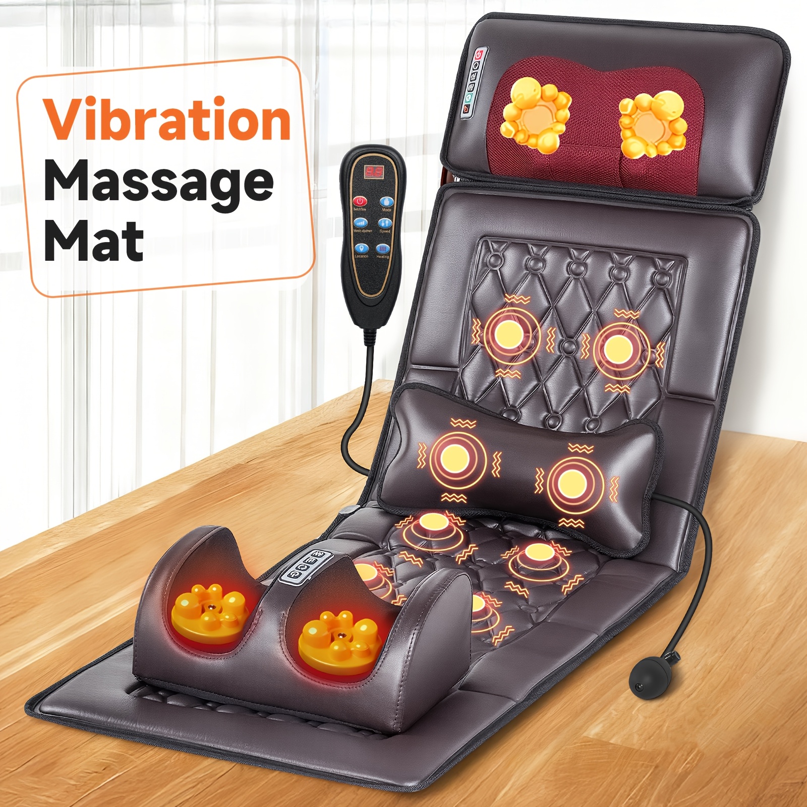 is aloe vera water based lubricant Corded Electric Full Body Vibration Mat with Neck Massager Bed at ₹ 1475 |  मसाज मैट in Surat main image 1