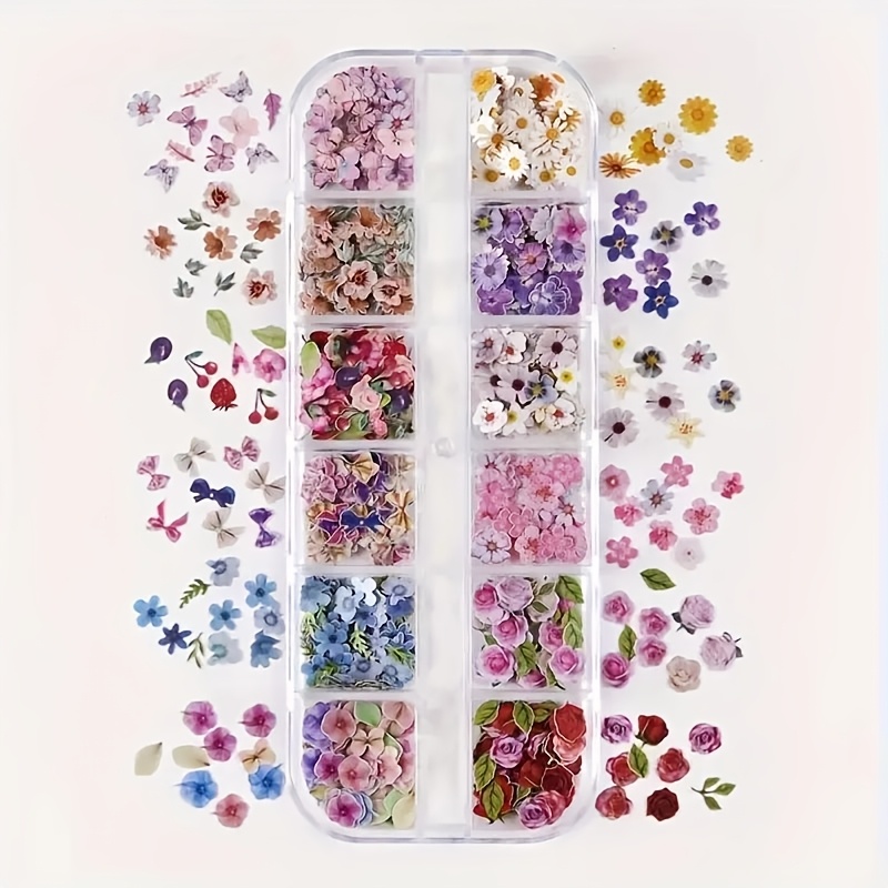 Image of 360pcs Natural Wood Flower Clusters For Diy Resin Molds - Bulk Bulk Flower Paste For Jewelry Making, Keychain Charms, Resin Crafts - Durable Mold Filler, Compatible With Epoxy Resin Art Supplies