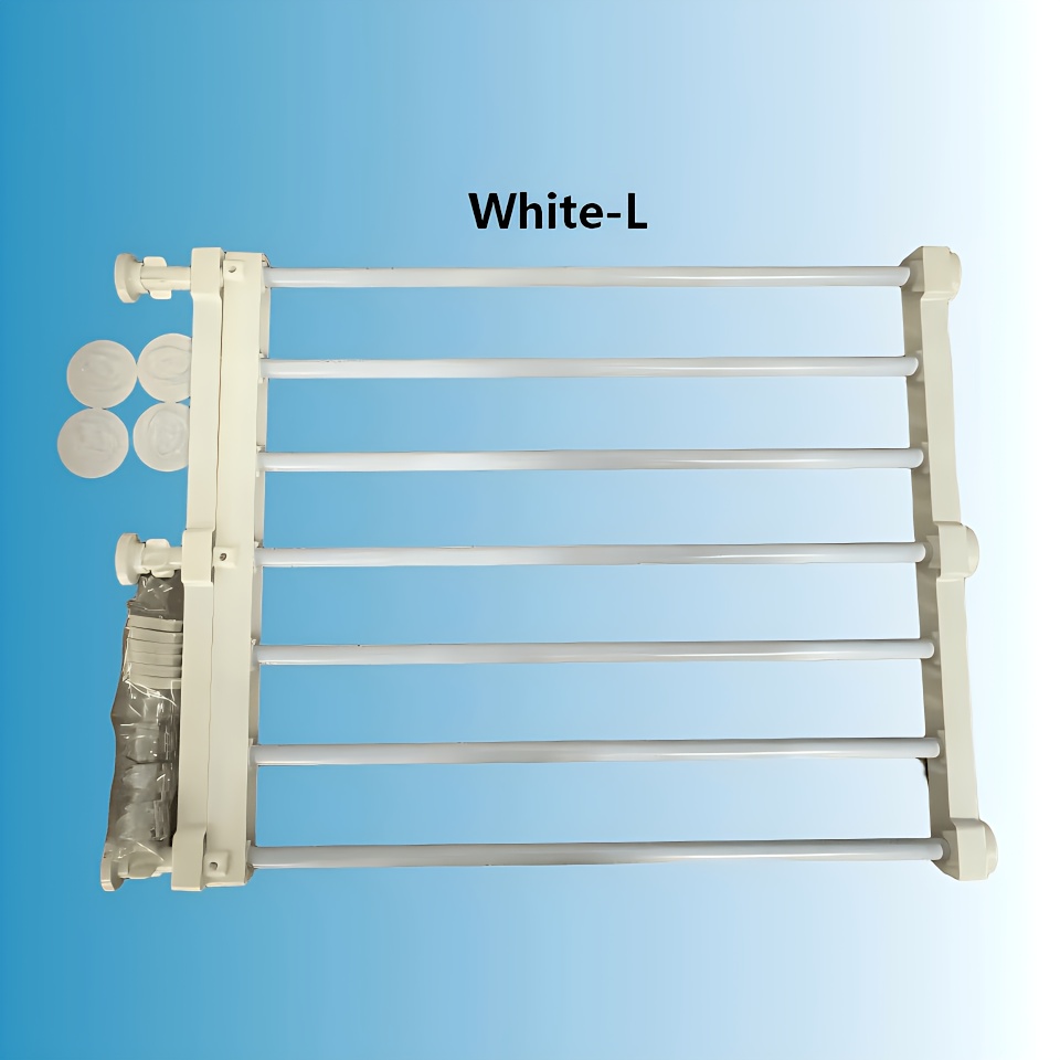 TEMU Expandable Short Dog Gate With Door - Adjustable Width 22