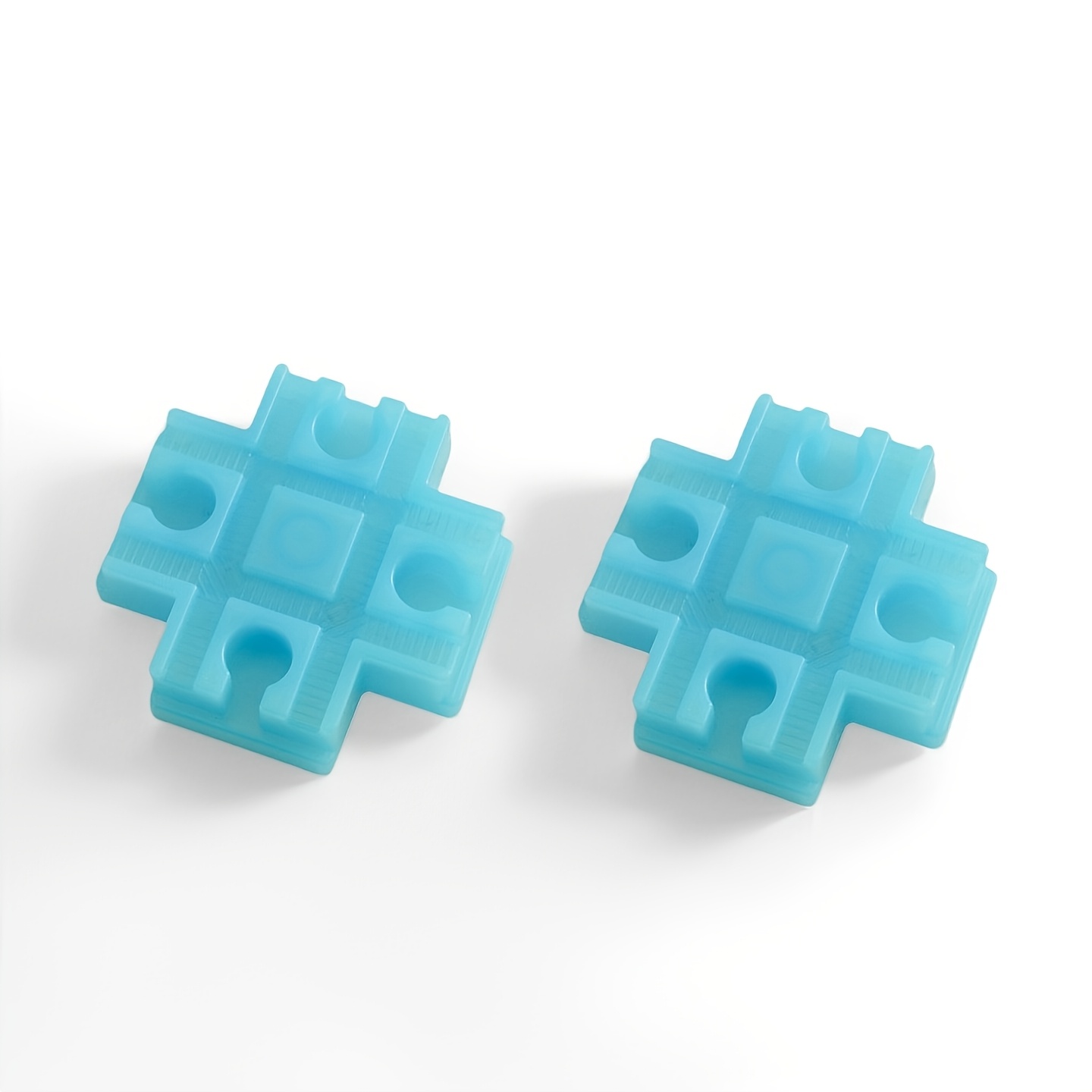 2pcs Railway Bulk Track Additions, Track Extension Additions, Compatible With Most , Cross-track Connectors, Suitable For Track Additions