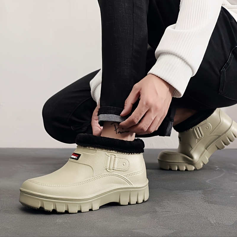 Men's Wide-toe Snow Boots for Comfort