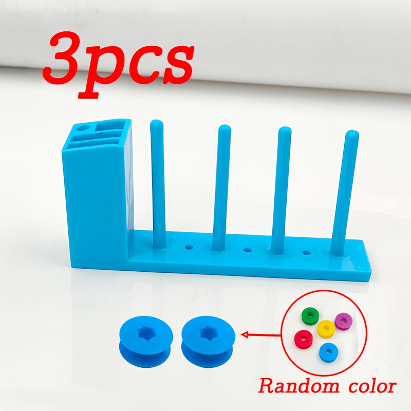 TEMU Support de rangement pour bobines 4-en-1 à aimant puissant, organisateur d'outils de couture pour cisailles à fil, tournevis, pincettes, machine
