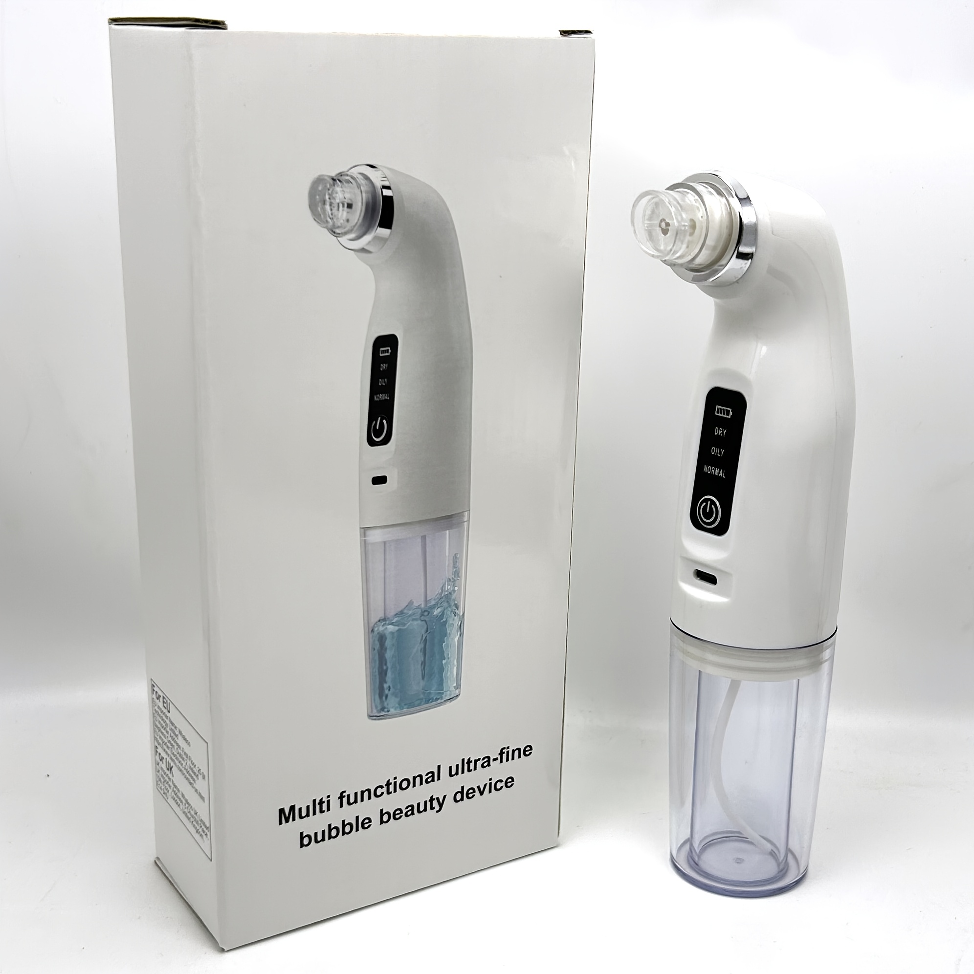 TEMU Wireless Electric Cleaner, Usb Rechargeable, Strong Suction Cleansing, 300mah Battery, Home Use Remover Beauty Device, Skincare For Women,