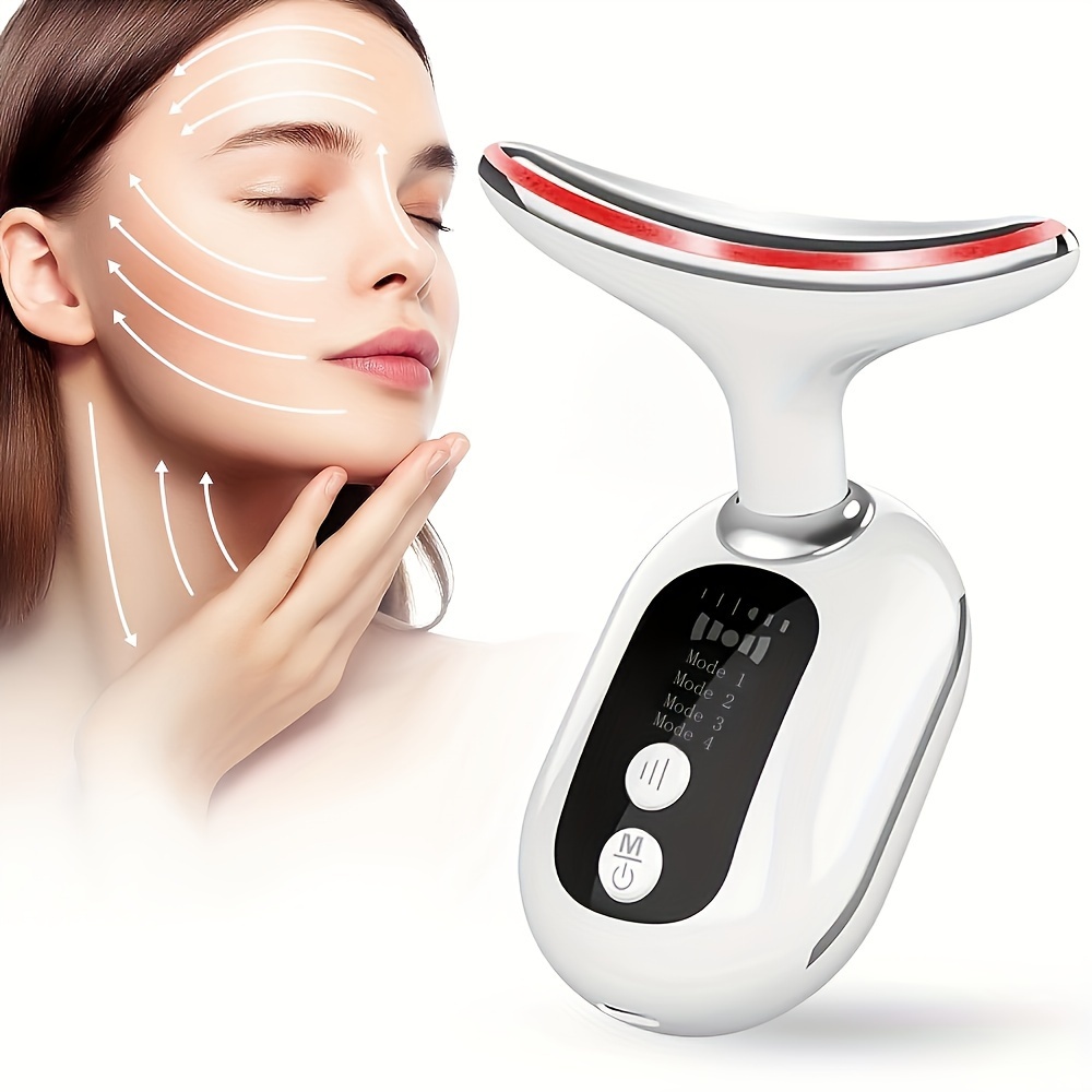 

Portable 3-color Beauty Massager - Usb Rechargeable, Ideal For Mother's Day & Holiday Gifts