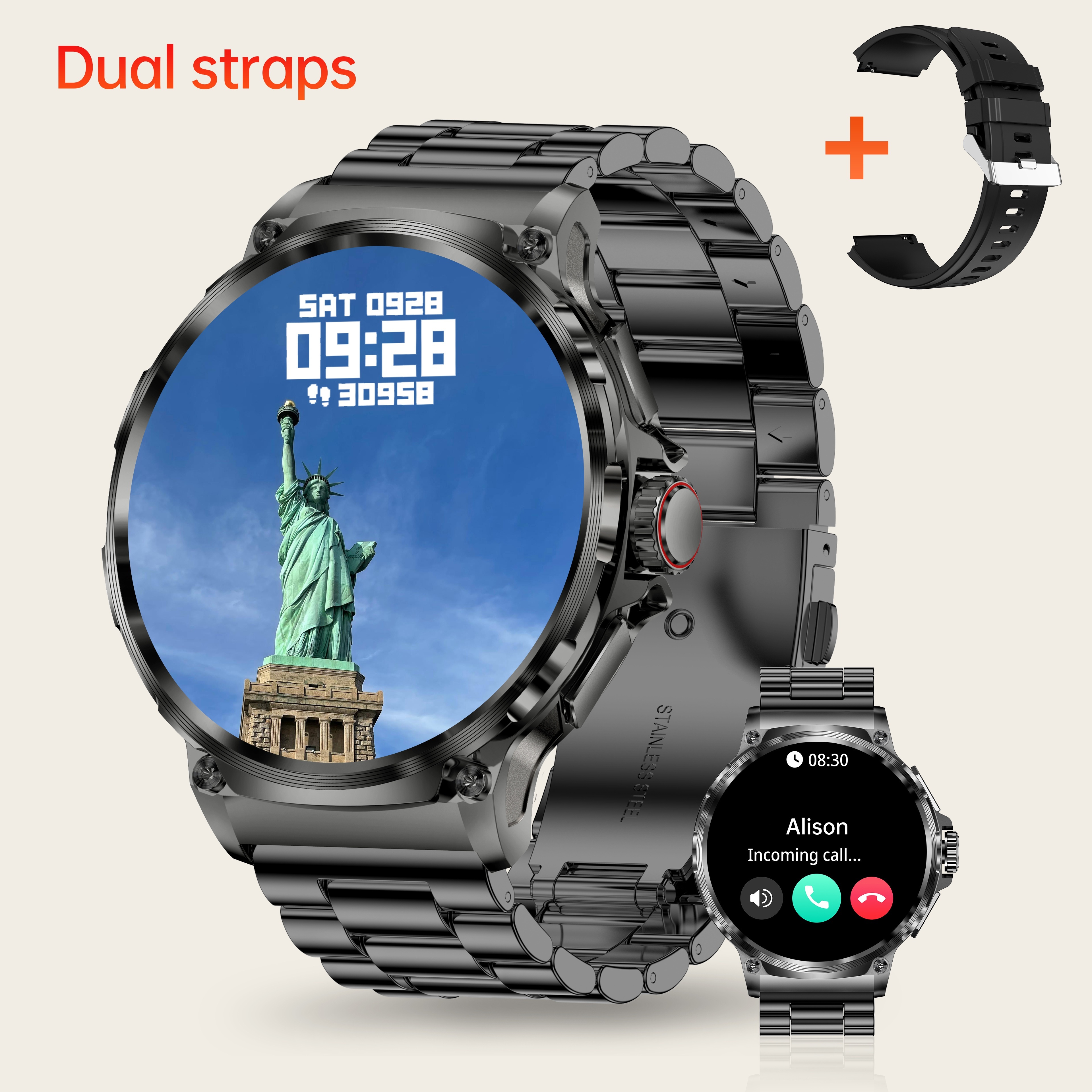 a versatile smartwatch hd large screen a 710mah large - Temu Portugal