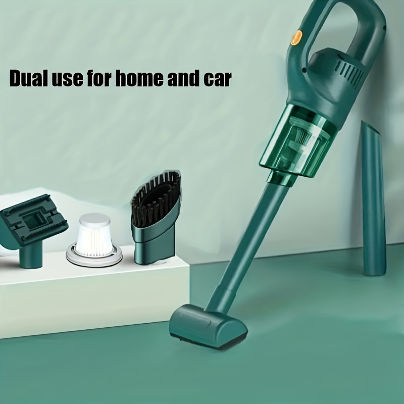 Wireless Portable Home Vacuum Cleaner Handheld Indoor Super Strong Suction 0.5l Volume Washable Fashion Two-color Pure Copper Alloy