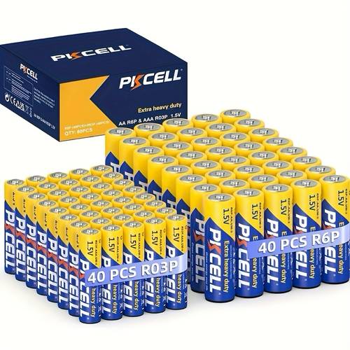 aaa aa 40 batteries 1 5 battery for keyboards clocks toys remote controls 10 year