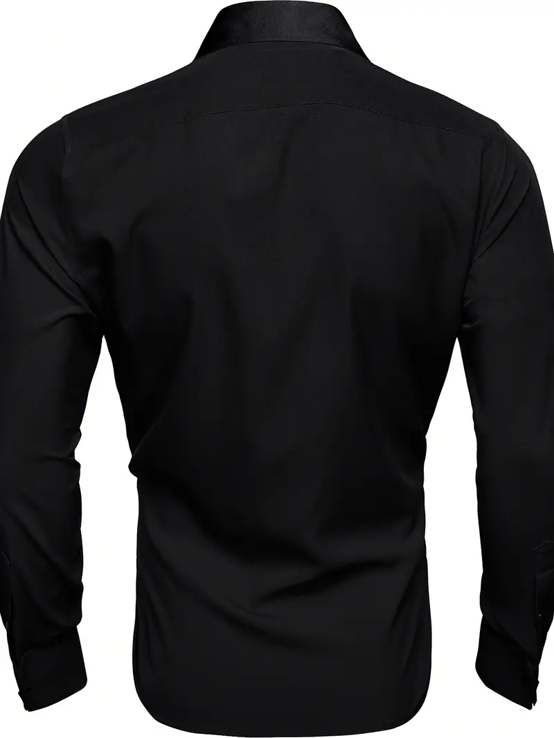 men shirt long sleeved non cuffs - Temu men shirt long sleeved non cuffs - Temu