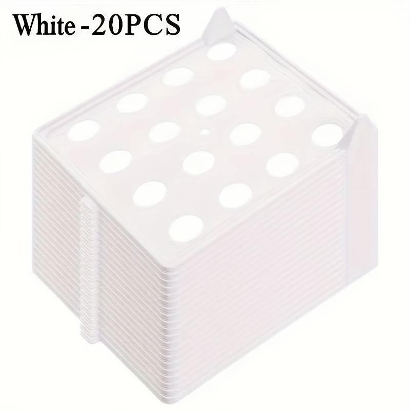 Image of 20pcs Stackable Clothing Folding Board And Organizer, Storage, Space- Design, Suitable For Dorms, Apartments And Small Spaces - Suitable For Organizing Shirts, Dresses, And Jeans