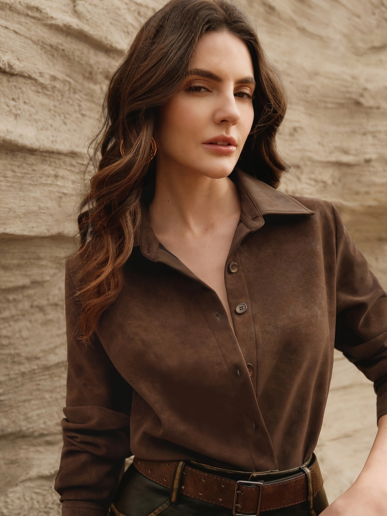blouse veste femme édition spéciale  ,   printemps/automne, polyvalente et  , couleur    , ns702 premium, veste de bureau, silhouette  , texture douce,   haut de gamme, style sophistiqué, look  , tailleuse pour femmes, tenue professionnelle Détails du produit 5