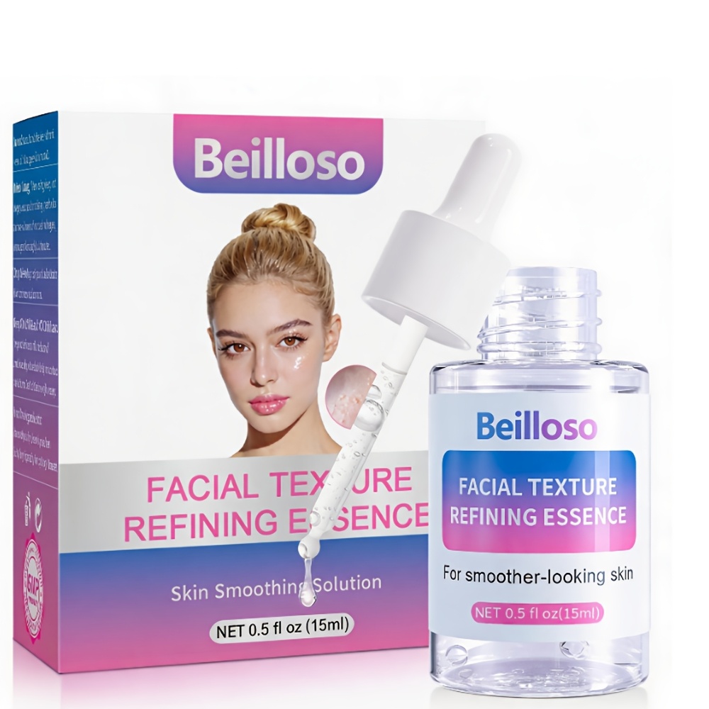 TEMU Skin Perfecting 2% Bha 1% Liquid Salicylic Acid Facial Serum, Skin Refining For Smooth Looking Skin, Care Serum