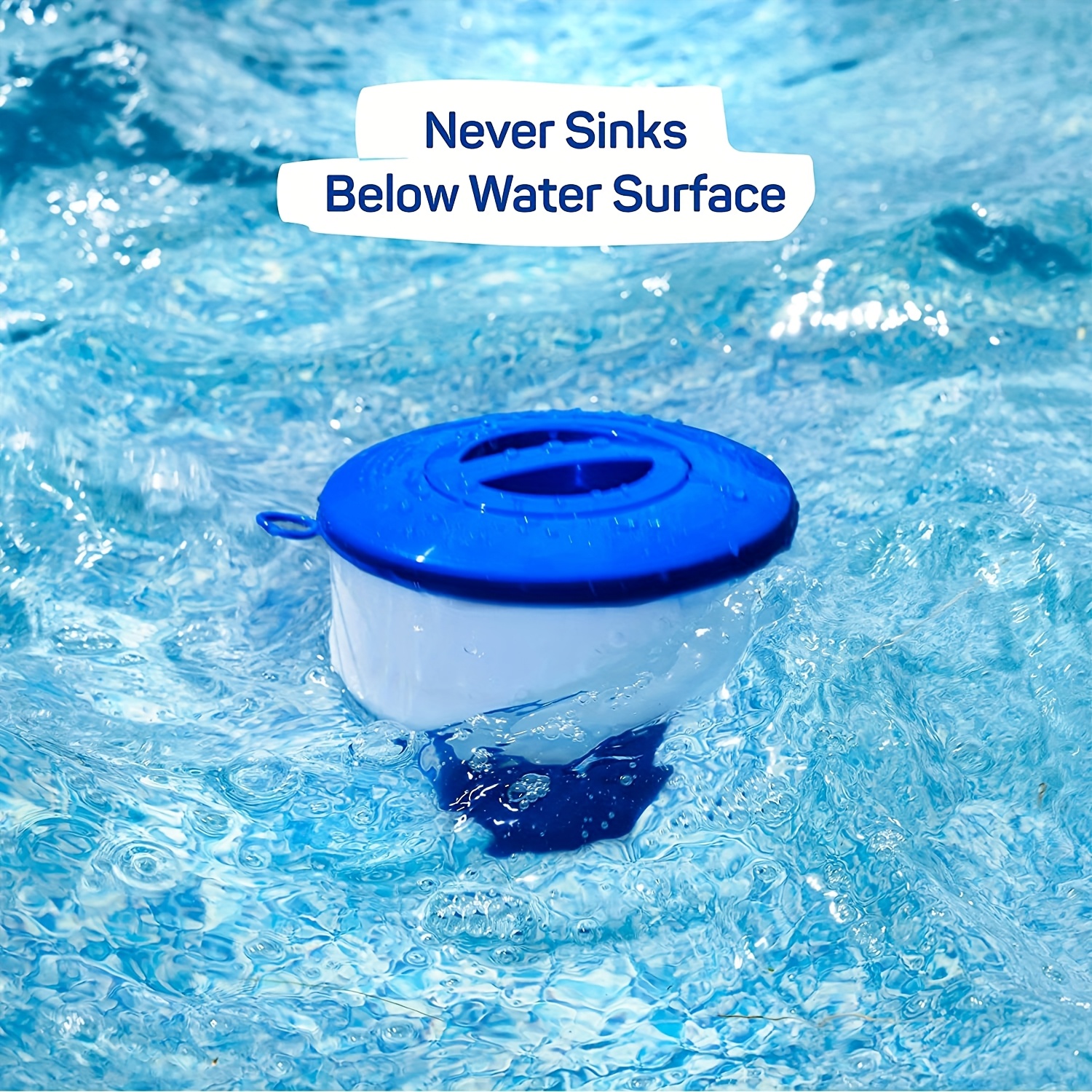 Retractable 7" Floating Pill Box Floating Pill Float Cup Swimming Pool Automatic Dosing Device Floating Dosing Device