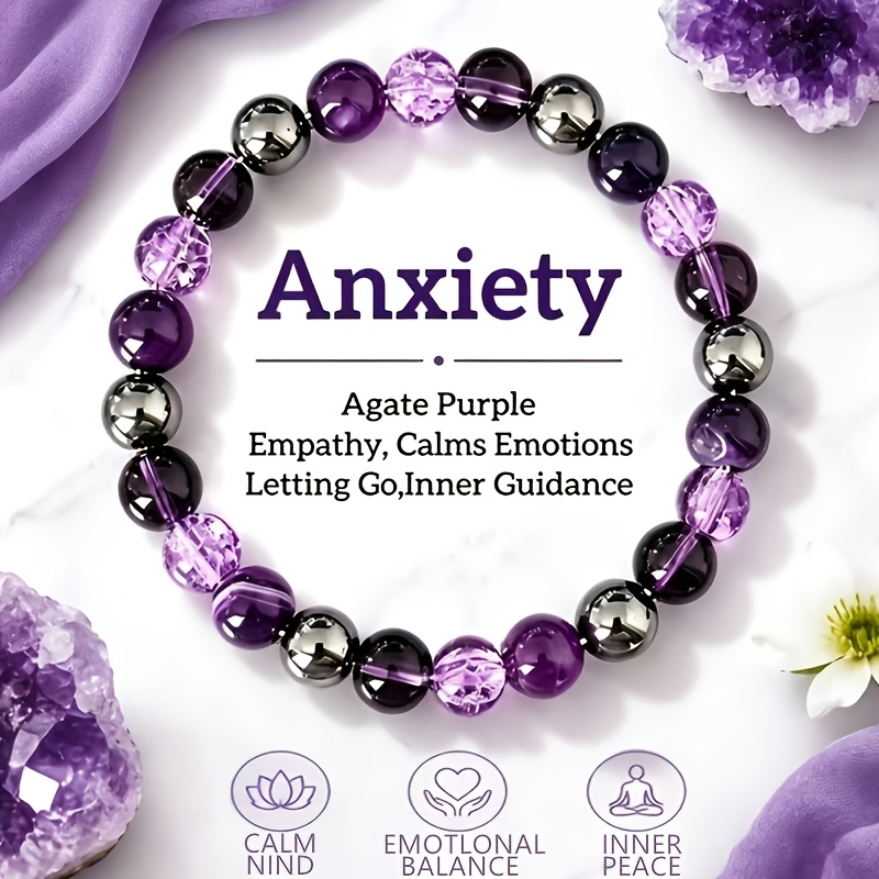High-End Margaret Amethyst Stretchable Bracelet