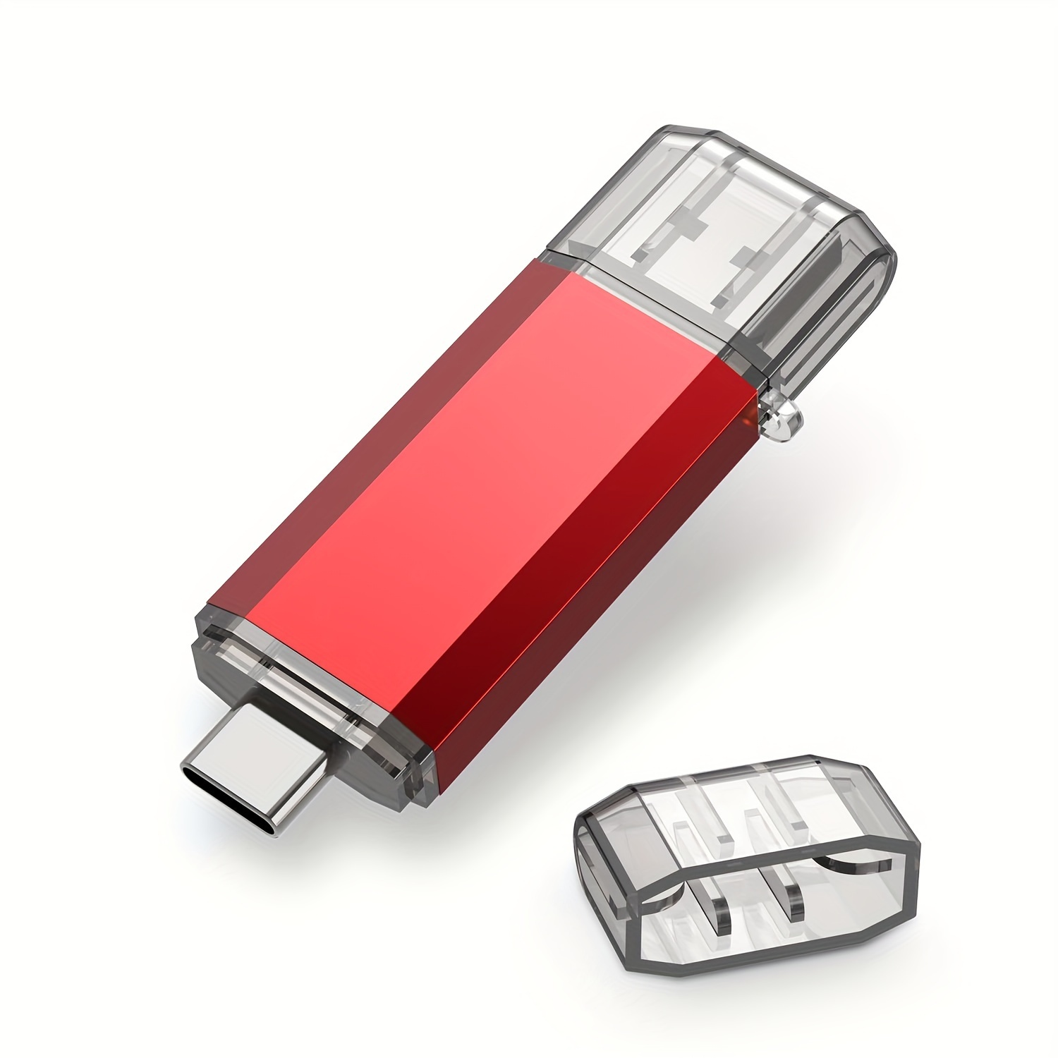 128gb 256gb Usb C Flash Drive 2in 1 Usb 3.0 Type C Dual Otg Metal With Led Indicator For Usb-c Smartphones, Pc, And Tablets