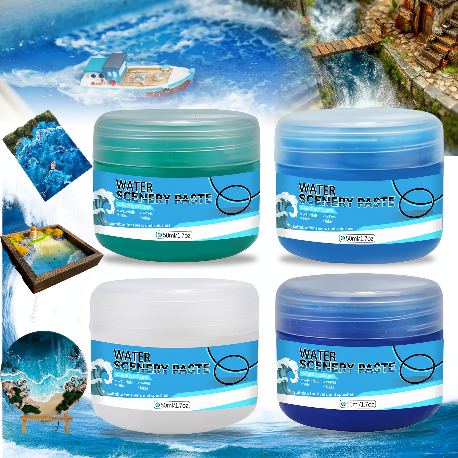50ml model scene water feature paste water ripple - Temu Mauritius