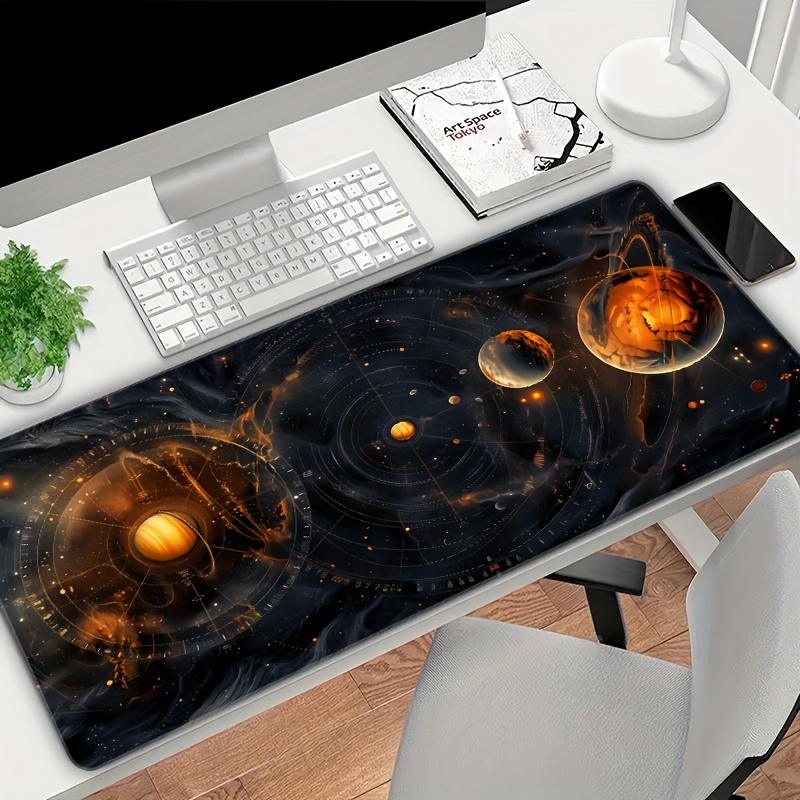 

Large Mouse Pad, - Mat, Keyboard Pad, Stitching, , Rectangular Desk Mat, For , Study, , And , Mouse Pad