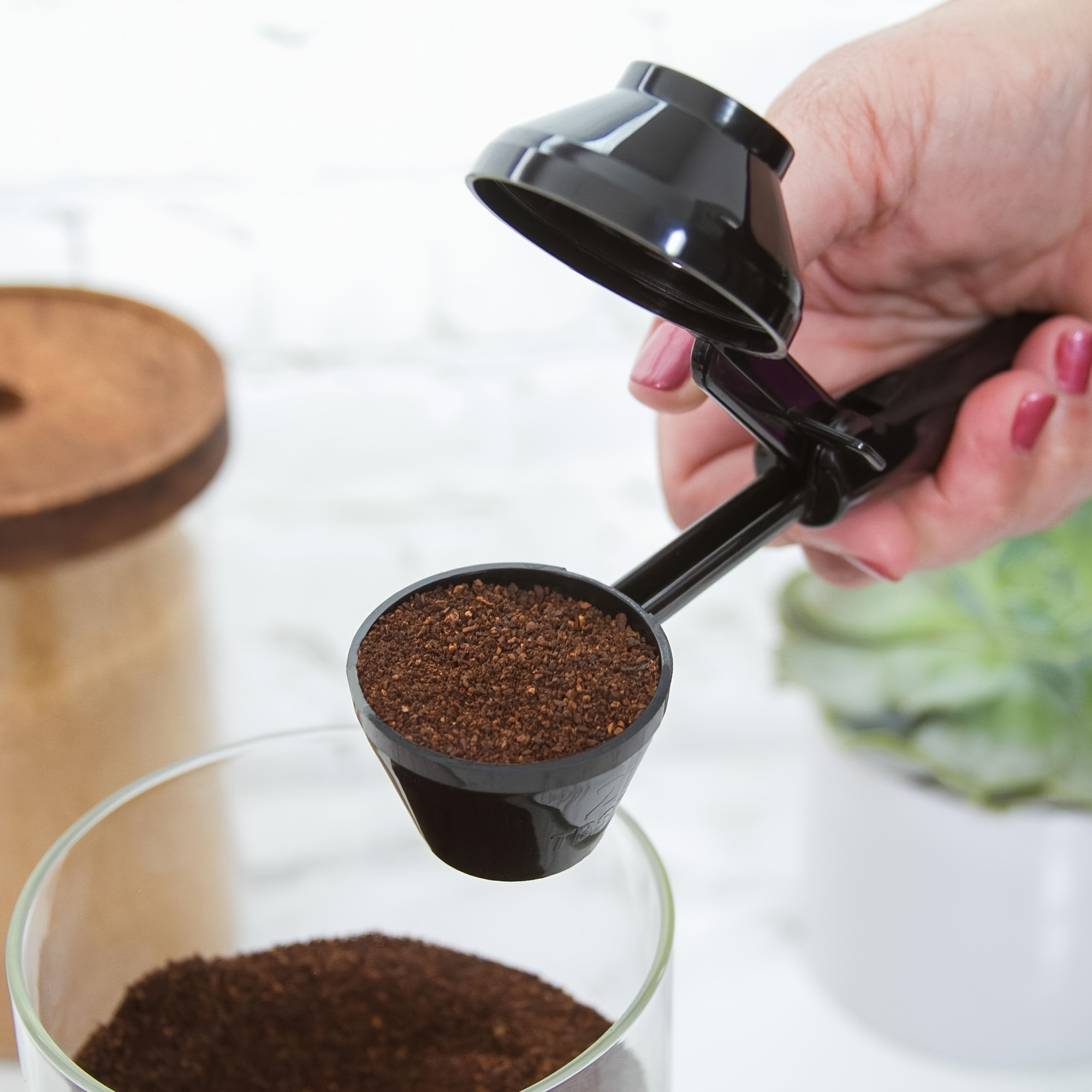 TEMU Coffee Scooper & Funnel For Reusable K Cup Refillable Coffee Pods, 2 Capacity