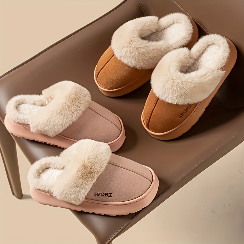womens winter slippers     suitable for holiday casual wear elegant indoor outdoor winter shoes Product details 3