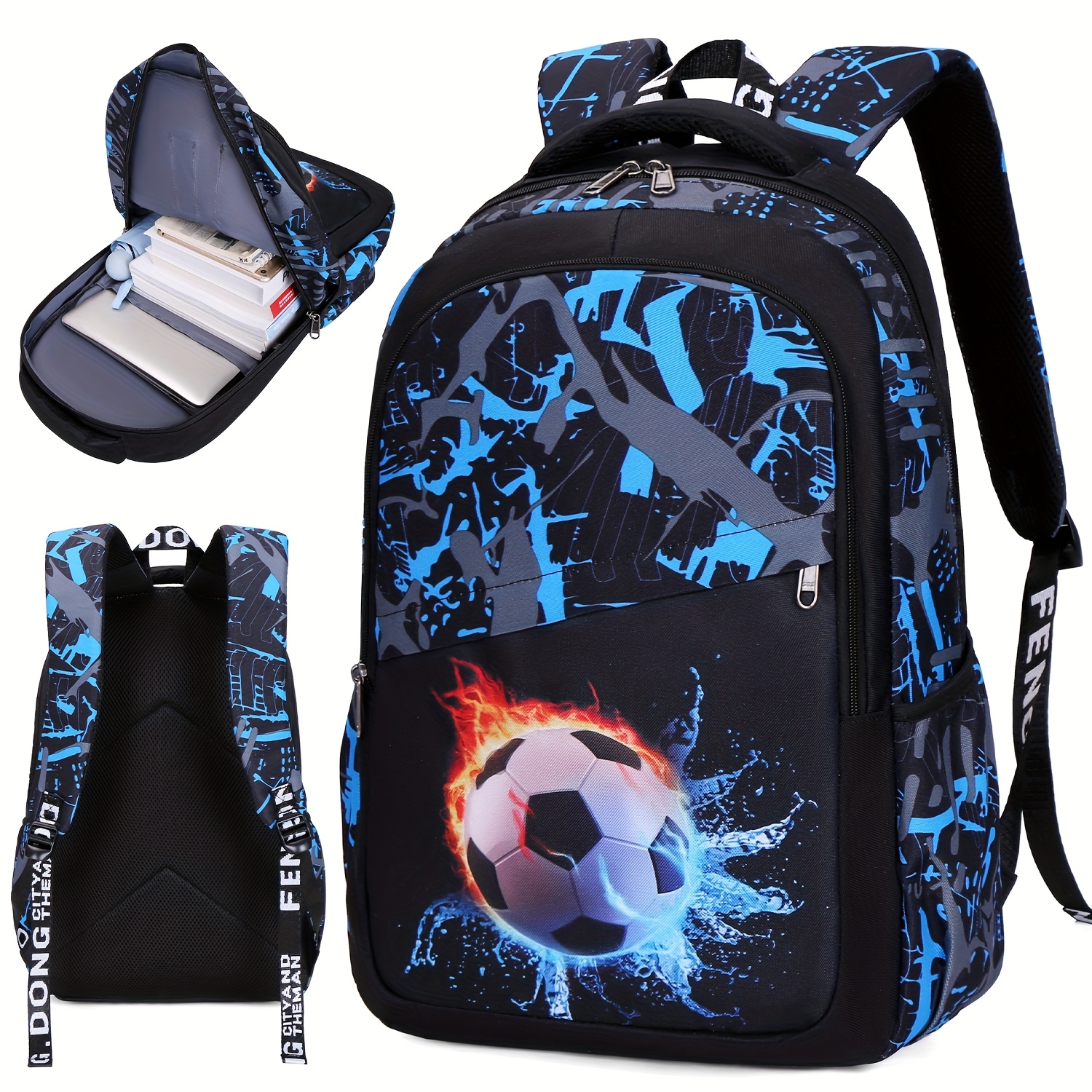 Sac A Dos Enfant Boys ATV Backpack Personalized With Name