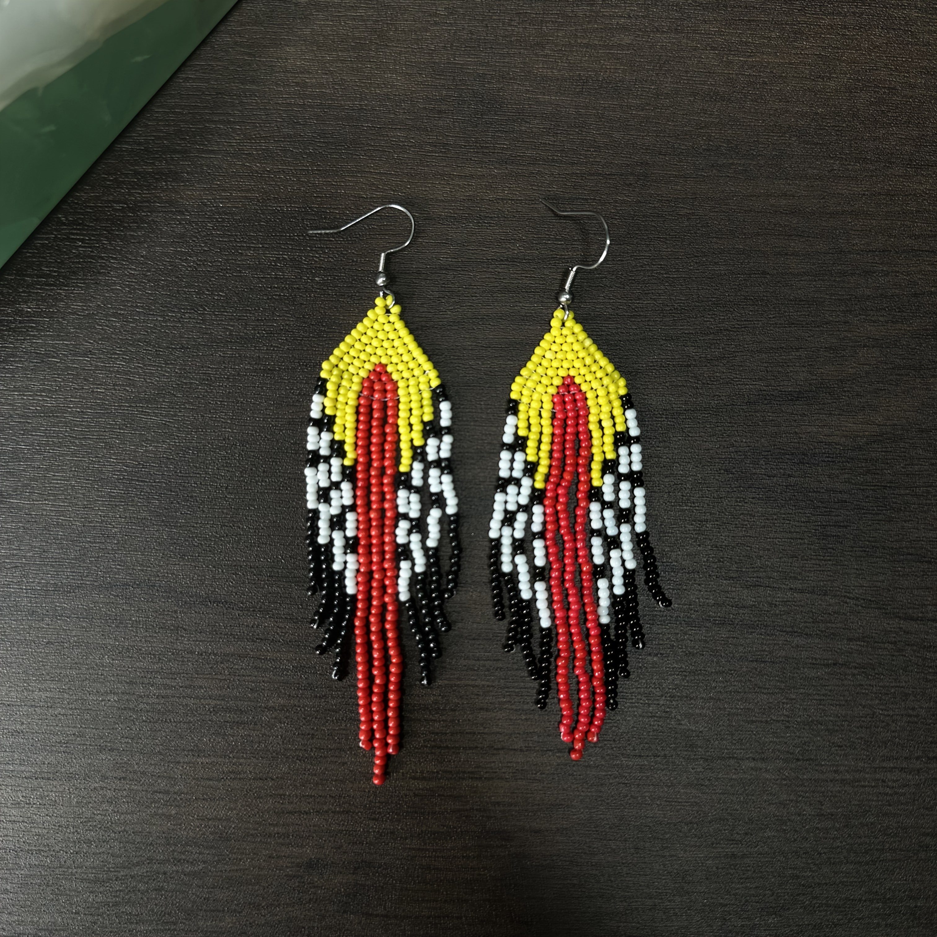 Creative Bohemian Colorful Bead Dangle Earrings