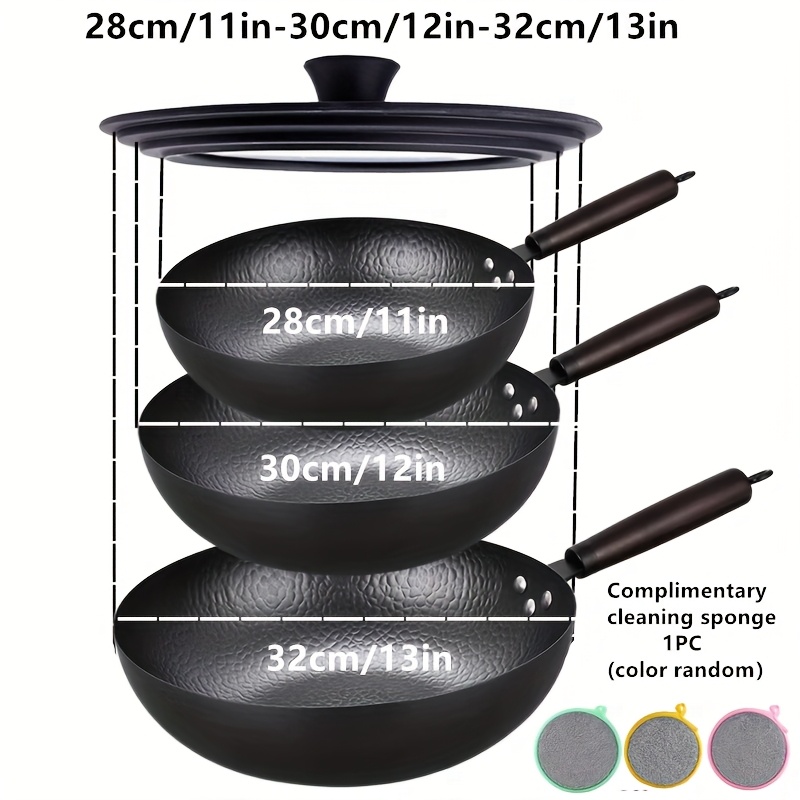 TEMU Universal Glass Cookware Lid With Silicone Edge And Non-slip Knob | Heat-resistant, Durable Silicone Edge, Suitable For Woks, Steamers, Frying
