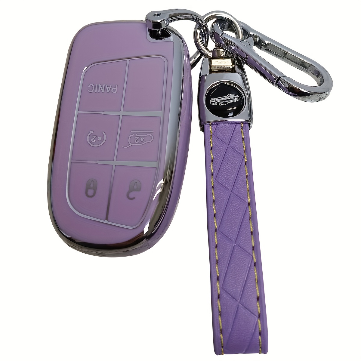 Jeep Key Fob Cover Premium Soft Tpu Protective Key Case - Temu