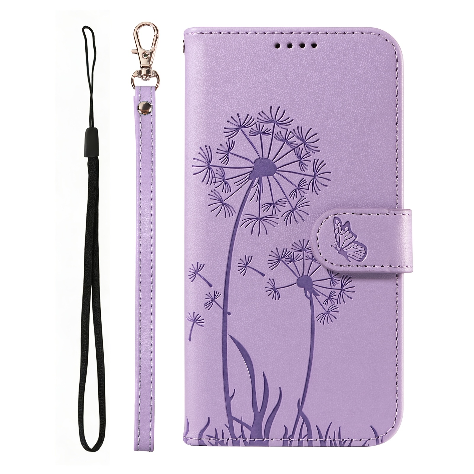 TEMU Phone Case: Dandelion - Christmas Edition! Compatible With S25, S24, S23, S22, S21, S20, S10, S9, S8, S7, Ultra / Plus / Fe / Edge And Other