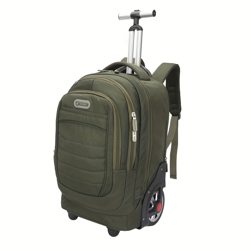 multi functional rolling backpack wheeled backpack 17 18 - Temu