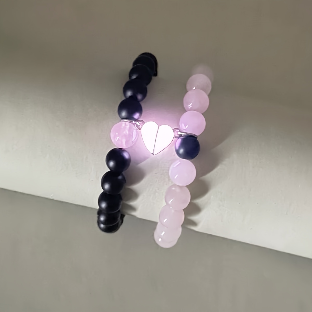 

-the- & Couple Bracelets Set - 2pcs, For & 's