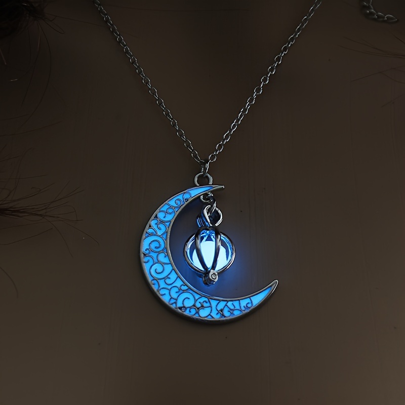 1pc collar de   de calabaza de luna de halloween, acero inoxidable resina que   en  , estilo   y  , joyería de moda para mujeres para ocasiones   y de   3