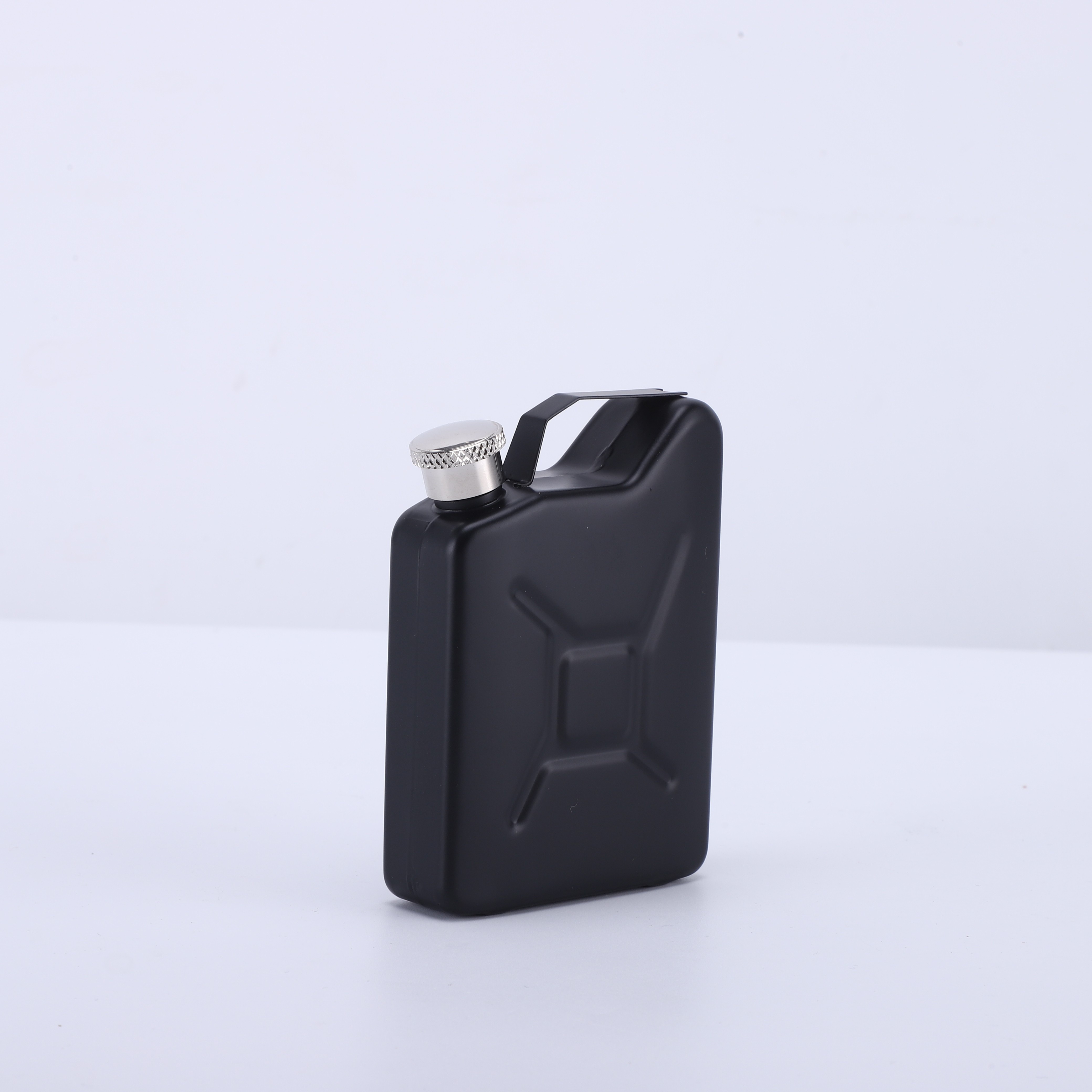 Image of 1pc Oil Cruet/wine Jug, 5oz Outdoor 304 Stainless Steel Mini , Portable Creative Household Oil Canister