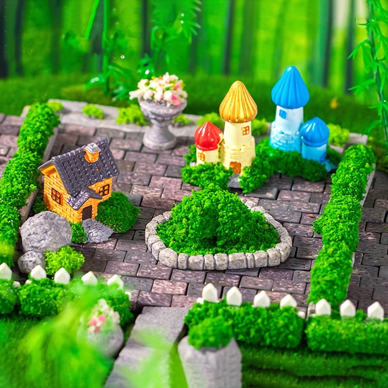 Miniatur-Feengarten-Brücke Aus Kunstharz – 2 Stück, Ca. 1,5 X 2 X 4,5 Cm, Für Terrarium, Puppenhaus & Deko