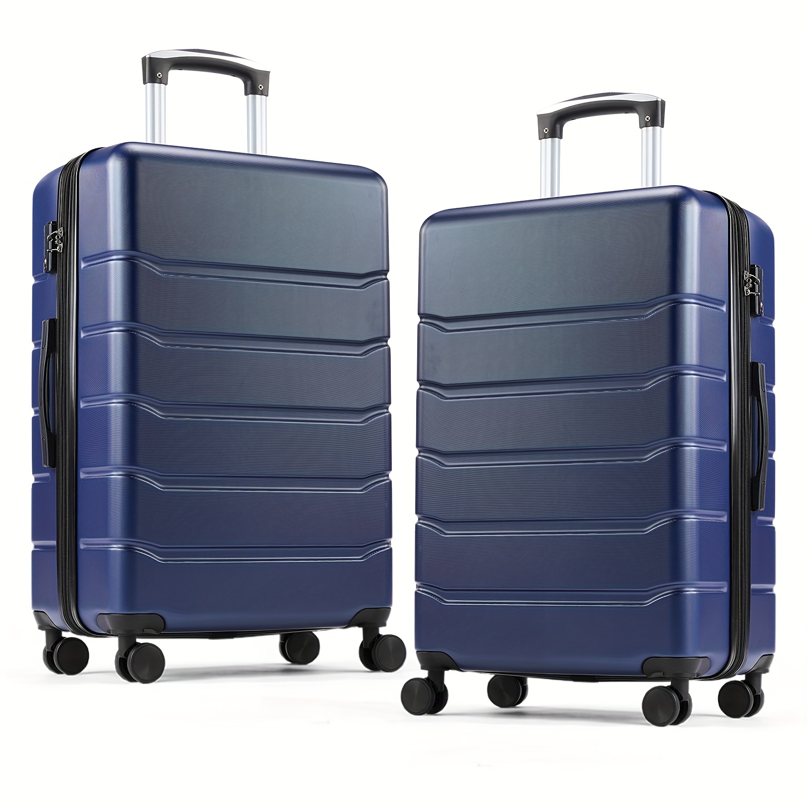 

Set Of 2 28 In Luggage, Hard Shell Rolling Suitcase For Travel With Spinner Wheels Lightweight