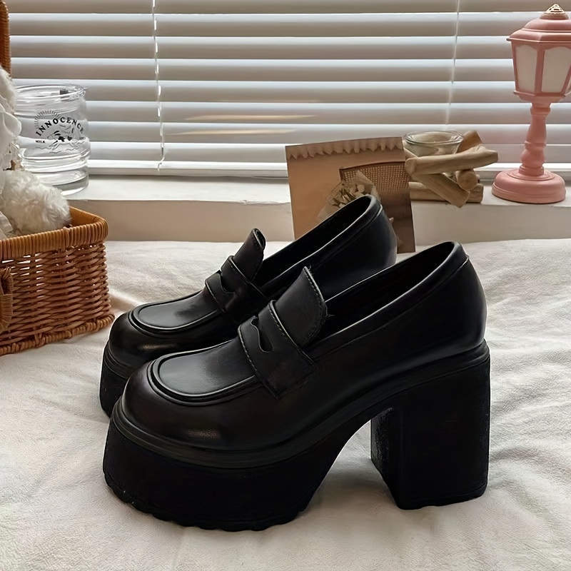 Chunky 90s Platform School Shoes 90s Platform School Shoes On Sale