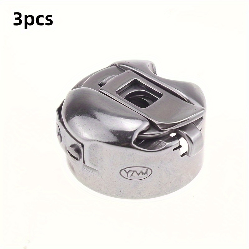 E-shop 3-teiliges Set, Industrielle Nähmaschinen Spulenhalter, Universelles Computerisiertes Flachbodenschuttle-Kernset mit Stahlblech, Robuste Metall