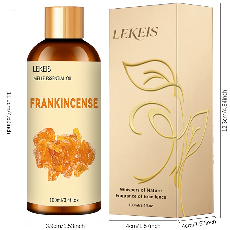 Image of 100ml/3.4fl.oz, Premium Frankincense Essential Oil, And Pure, Face And Body Oil, Moisturizing For Men And Women, Suitable For Types, For Massage, Bath, Body, Nails, Hair, And Eyelashes, Massage Oil