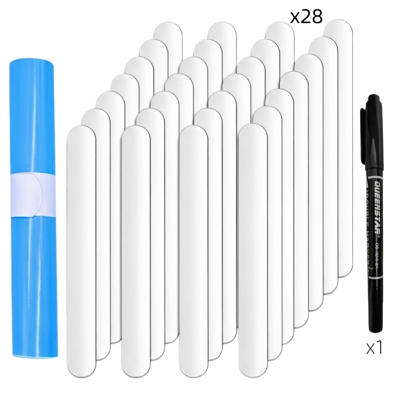 29pcs Vinyl Roll Holders Vinyl Rolls Storage For Craft Room Diy Adhesive Vinyl Iron-on Wallpaper, Sewing Storage