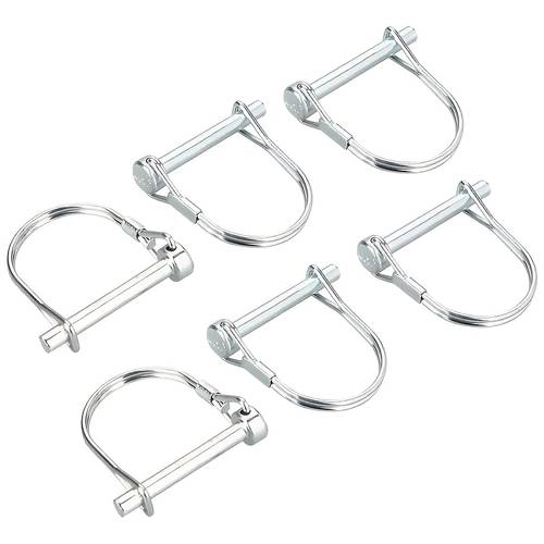 small pull dog 6 1 4 inch heavy duty spring locking pins designed for farm trailer hanging and lawn garden mechanical fixation with high strength fastening pins