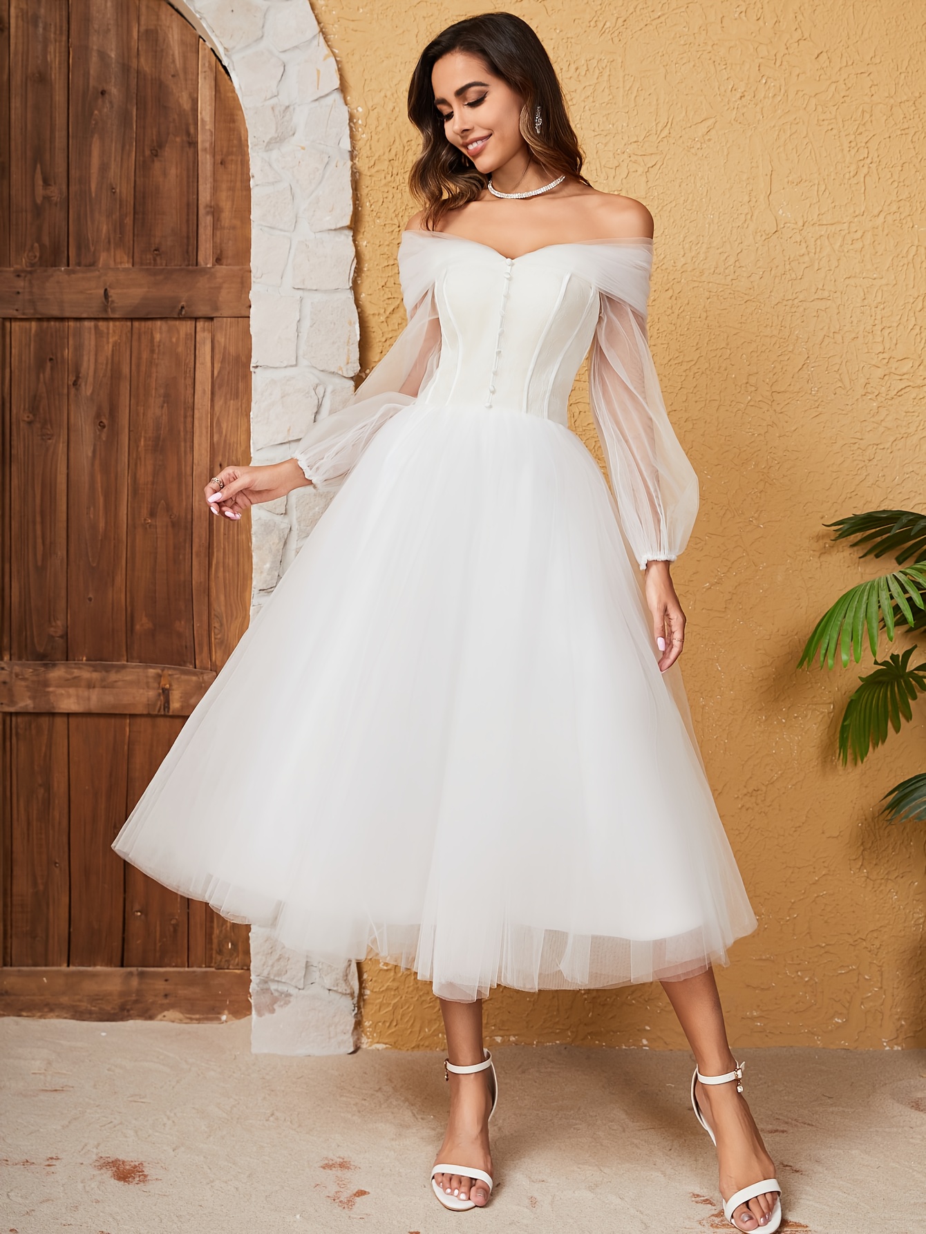 navy blue dress for baby girl Tea Length Wedding Dresses