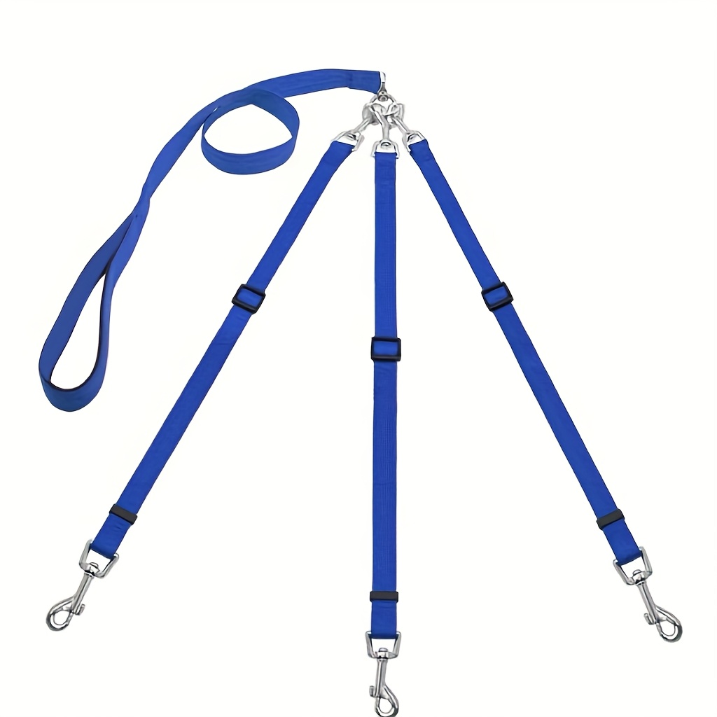 Adjustable No-pull Dog Leash Suitable For Outdoor Walking & Car Travel - 3-way Car Seat Belt Harness For Dogs, For Hiking, Camping, Vehicle Rides