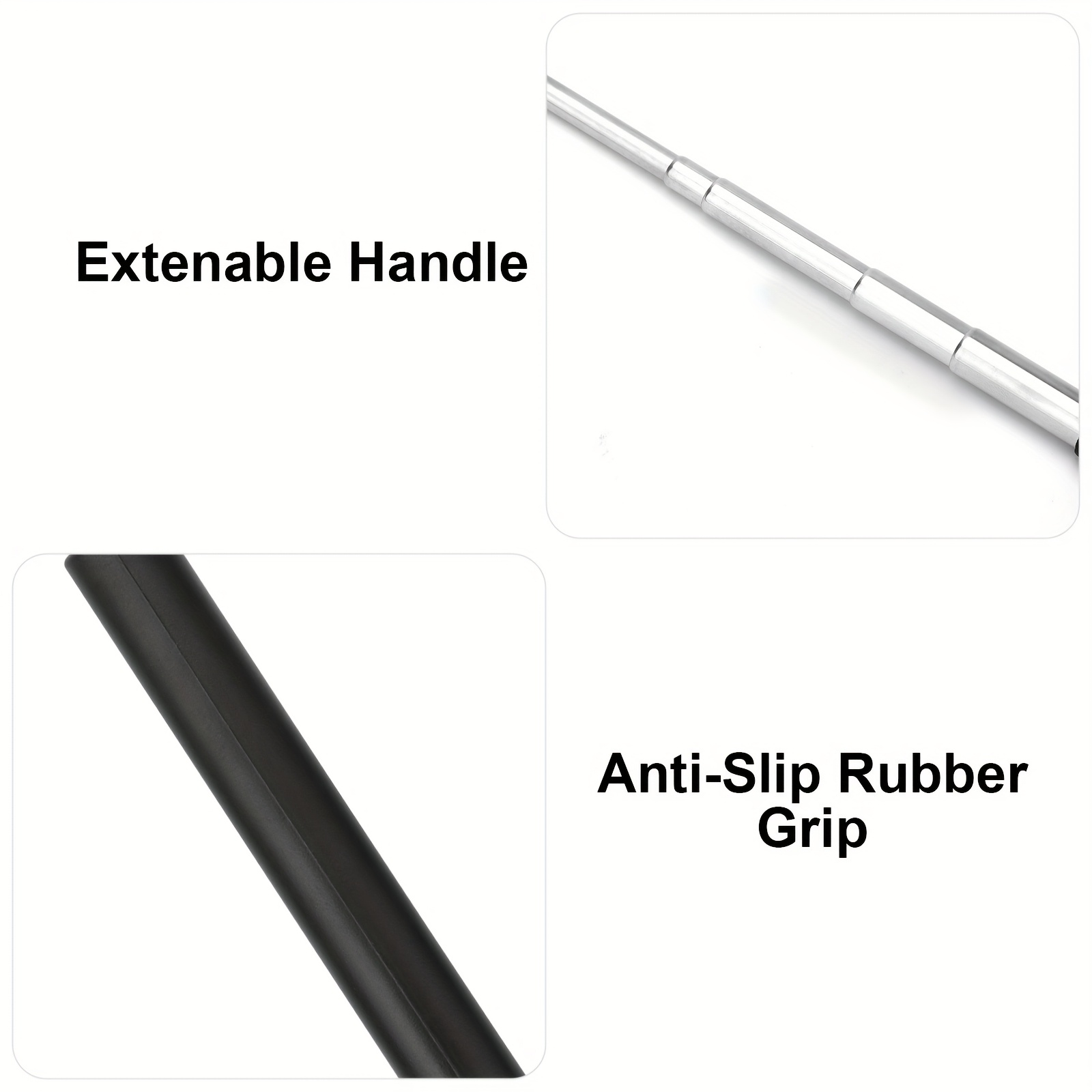4pcs different back scratcher for men women extendable back massager tool with rubber handles ideal christmas gift Product details 1